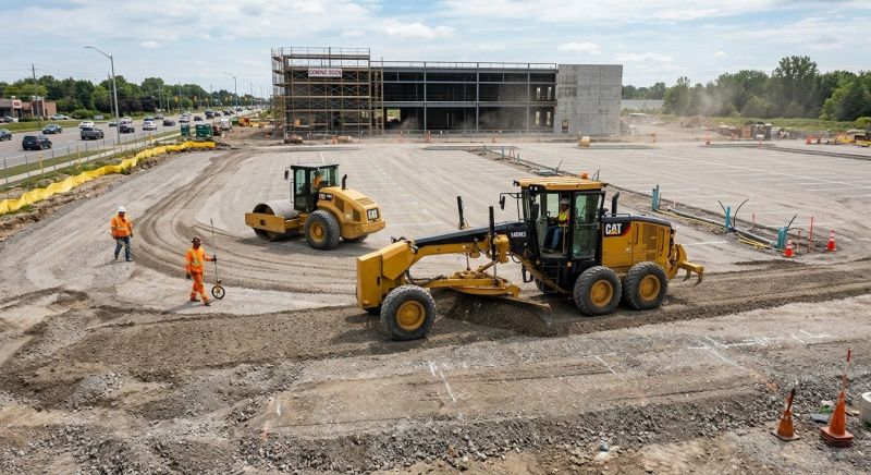 Parking Lot Gravel Repair in Marietta, GA